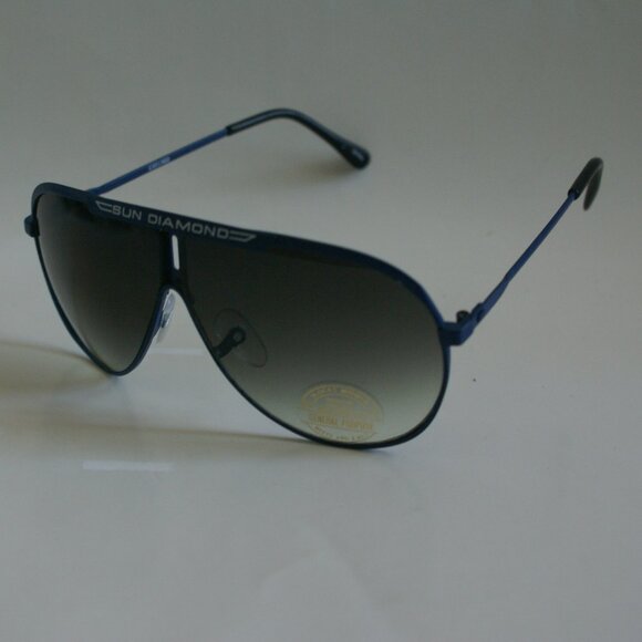 NWOT TruVintage Classic Sports Aviator w/SUN DIAMOND top bar gradient sunglasses - Picture 7 of 11